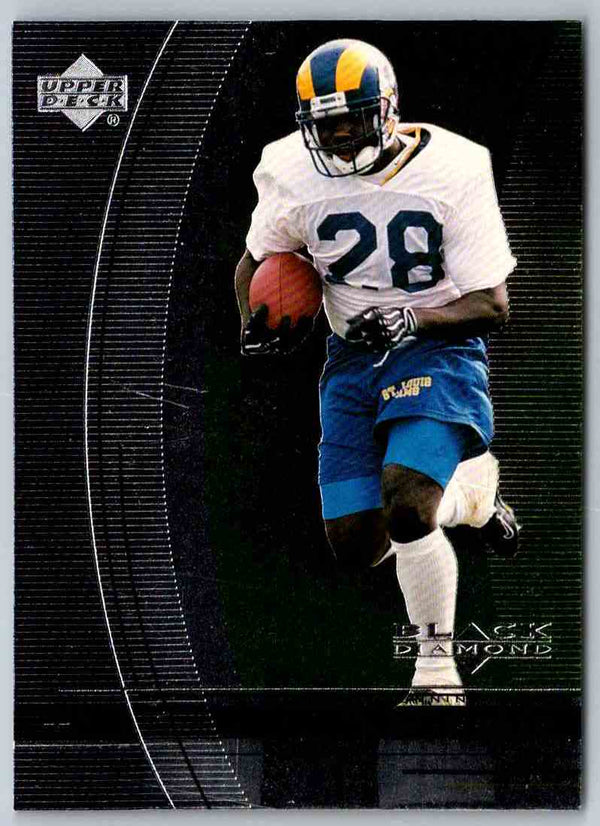 1999 Upper Deck Black Diamond Marshall Faulk Sd #87