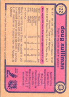 1982 O-Pee-Chee Doug Sulliman #132