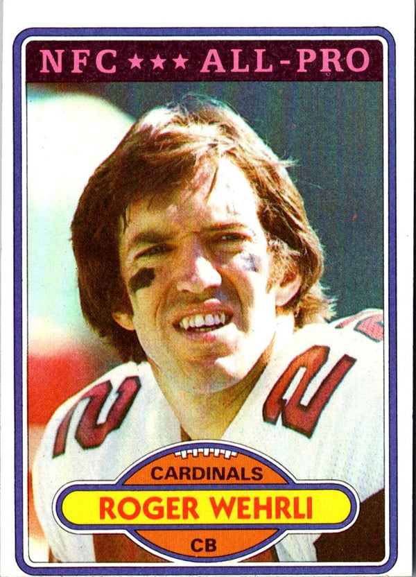 1980 Topps Roger Wehrli #75 NM-MT
