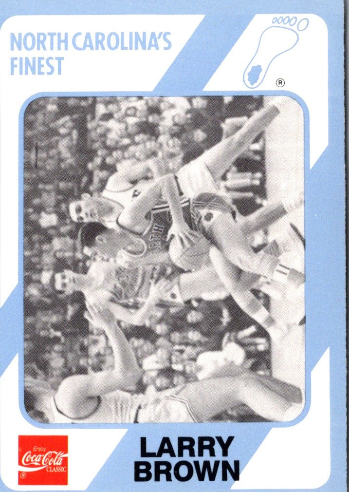 1989 Collegiate Collection North Carolina's Finest Larry Brown