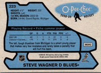 2008 O-Pee-Chee Steve Wagner #223