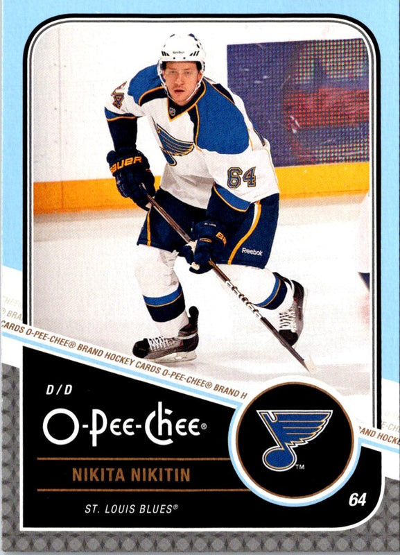 2011 O-Pee-Chee Nikita Nikitin #111