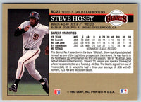 1992 Leaf Gold Rookies Steve Hosey #BC-23