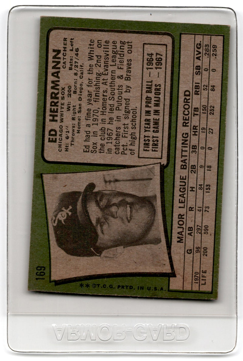 1971 Topps Ed Herrmann