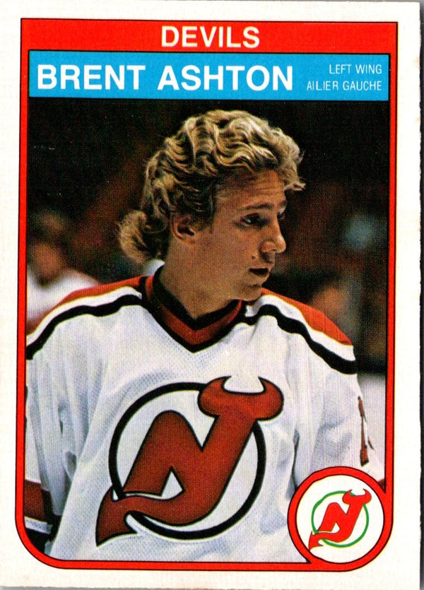 1982 O-Pee-Chee Brent Ashton #135 Rookie