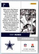 2017 Score Tony Romo