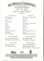 2011 Topps Allen Ginter Neil Walker #63