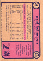 1982 O-Pee-Chee Paul Holmgren #251