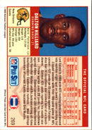 1989 Pro Set Dalton Hilliard