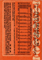 1988 O-Pee-Chee Julio Franco #49
