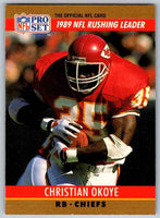 1990 Pro Set Christian Okoye #9
