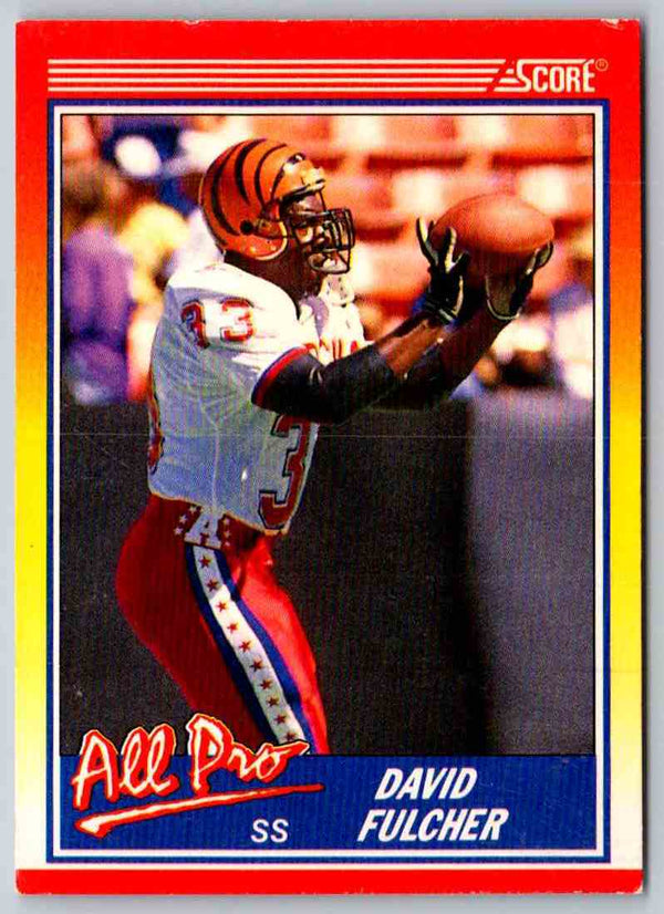 1990 Score David Fulcher #565