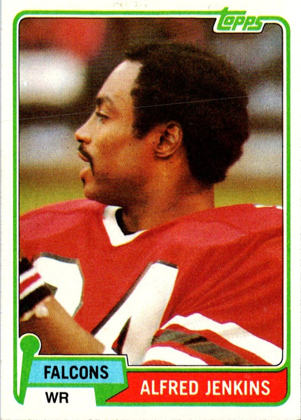 1981 Topps Alfred Jenkins #448 EX