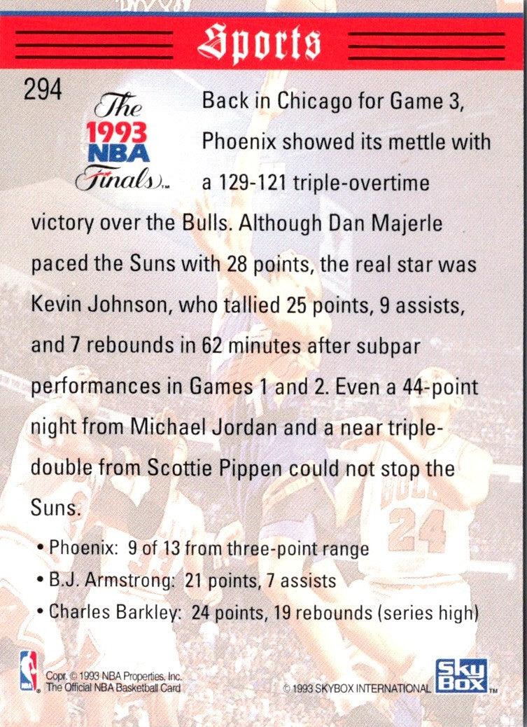1993 Hoops Fifth Anniversary Gold Tribune 3