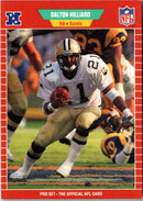 1989 Pro Set Dalton Hilliard