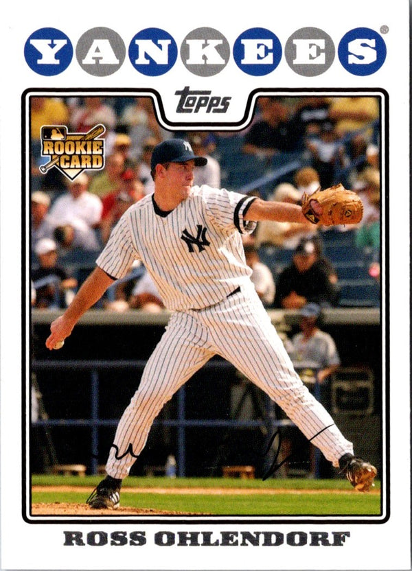 2008 Topps Ross Ohlendorf #102 Rookie