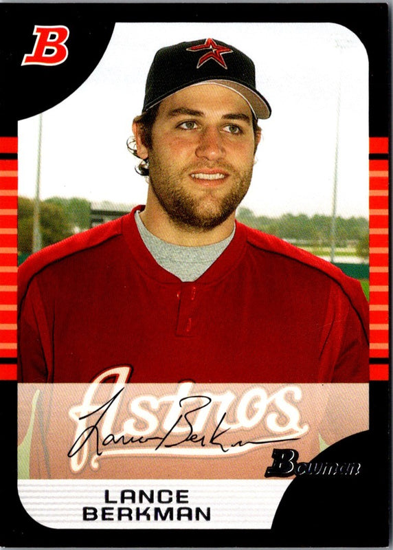 2005 Bowman Lance Berkman #89