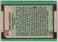 1991 Bowman Jose Canseco #372