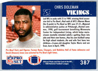 1990 Proset Chris Doleman #387