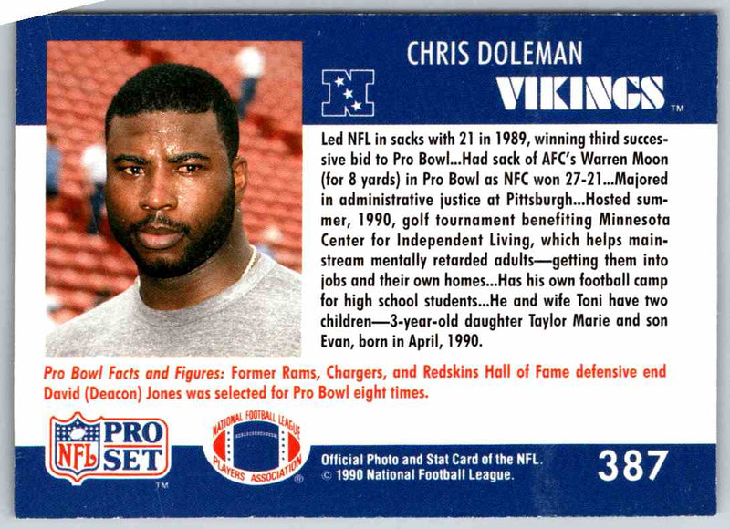 1990 Proset Chris Doleman