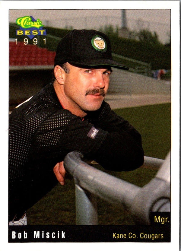 1991 Classic Best Kane County Cougars Bob Miscik #26