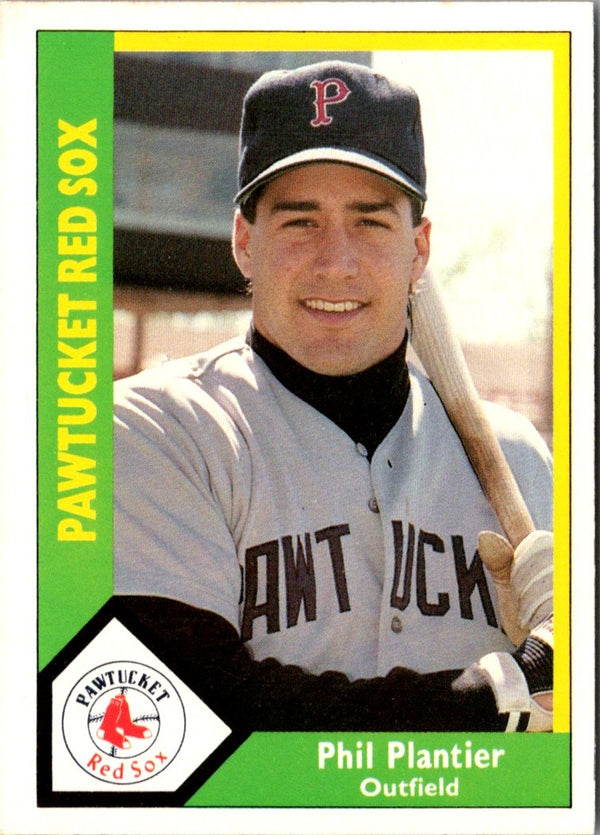 1990 CMC Pawtucket Red Sox Phil Plantier #21