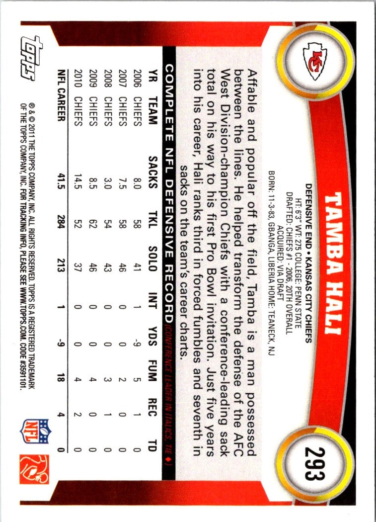 2011 Topps Tamba Hali