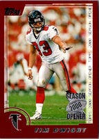 2000 Topps Season Opener Tim Dwight #55