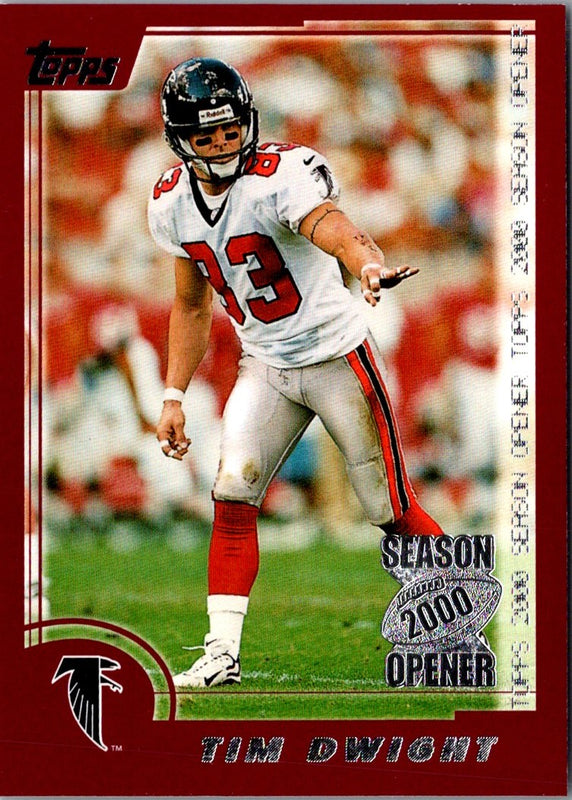 2000 Topps Season Opener Tim Dwight #55