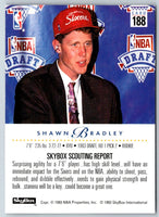 1993 SkyBox Shawn Bradley #188 Rookie