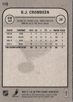 2011 O-Pee-Chee B.J. Crombeen #110
