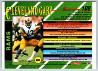 1993 Bowman Football Cleveland Gary #108