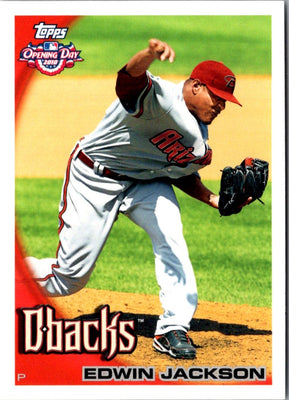 2010 Topps Opening Day Edwin Jackson #108