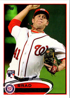 2012 Topps Brad Peacock #275 Rookie