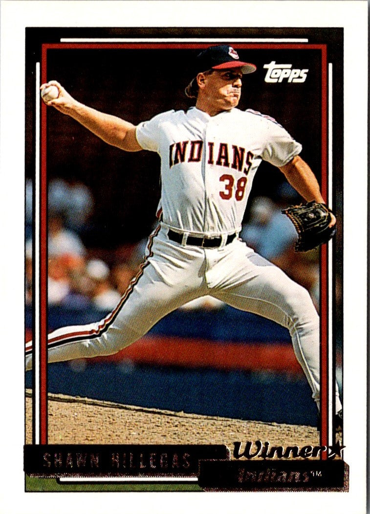 1992 Topps Gold Winners Shawn Hillegas