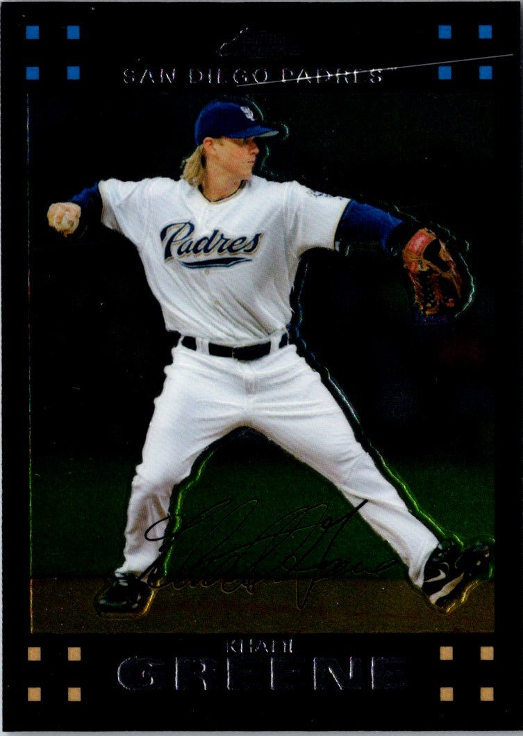 2007 Topps Chrome Khalil Greene