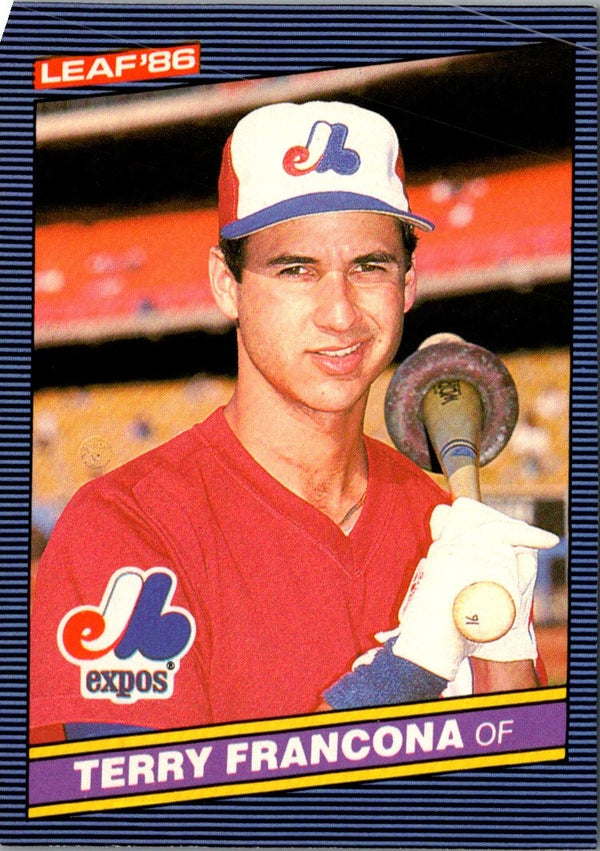 1986 Leaf Terry Francona #191