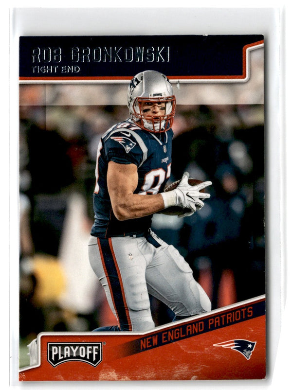 2018 Panini Playoff Rob Gronkowski #127