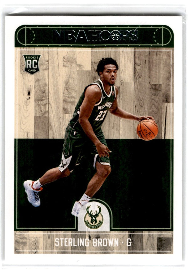 2017 Hoops Sterling Brown #286 Rookie