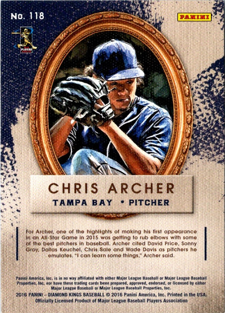 2016 Panini Diamond Kings Chris Archer