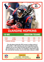 2019 Score DeAndre Hopkins #43