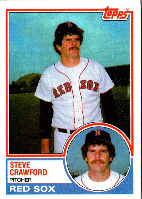 1983 Topps Steve Crawford #419