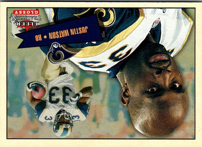 2001 Fleer Tradition Glossy Justin Watson #120