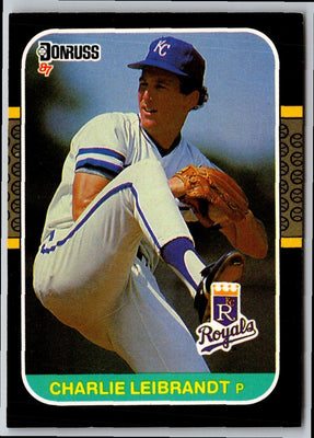 1986 Donruss Charlie Leibrandt #297