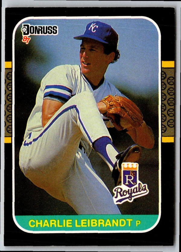1986 Donruss Charlie Leibrandt #297