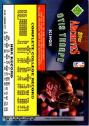 1993 Upper Deck French Otis Thorpe