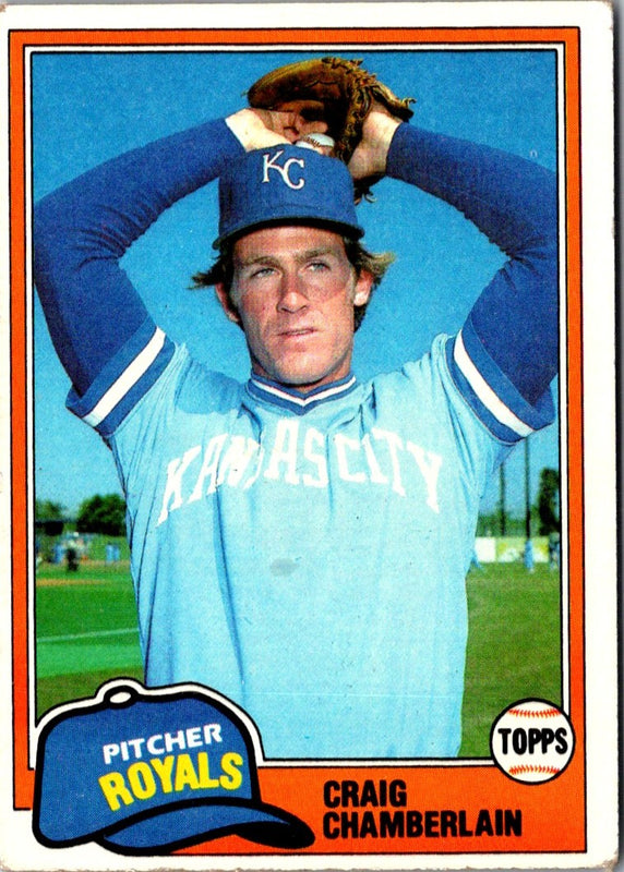 1981 Topps Craig Chamberlain #274