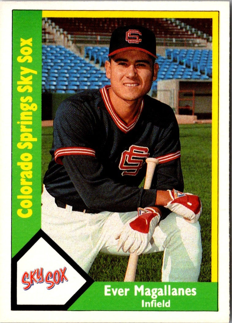 1990 CMC Colorado Springs Sky Sox Ever Magallanes