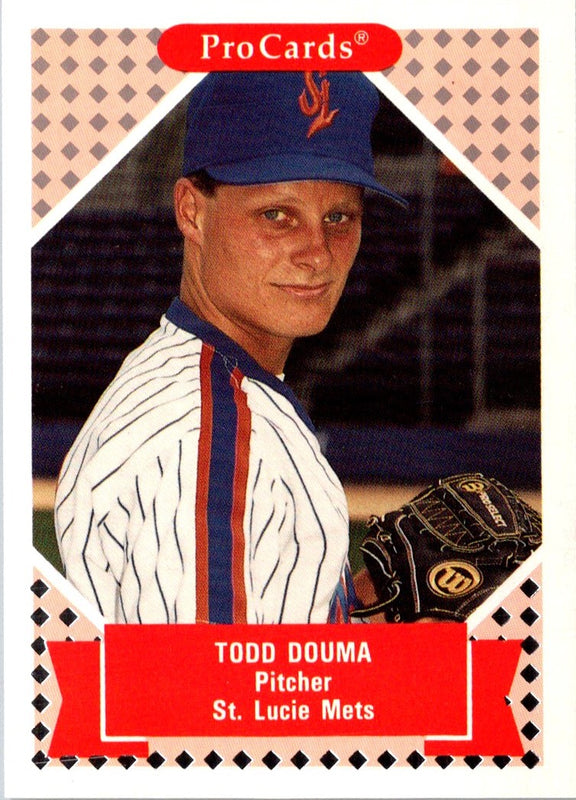 1991 ProCards Todd Douma #286