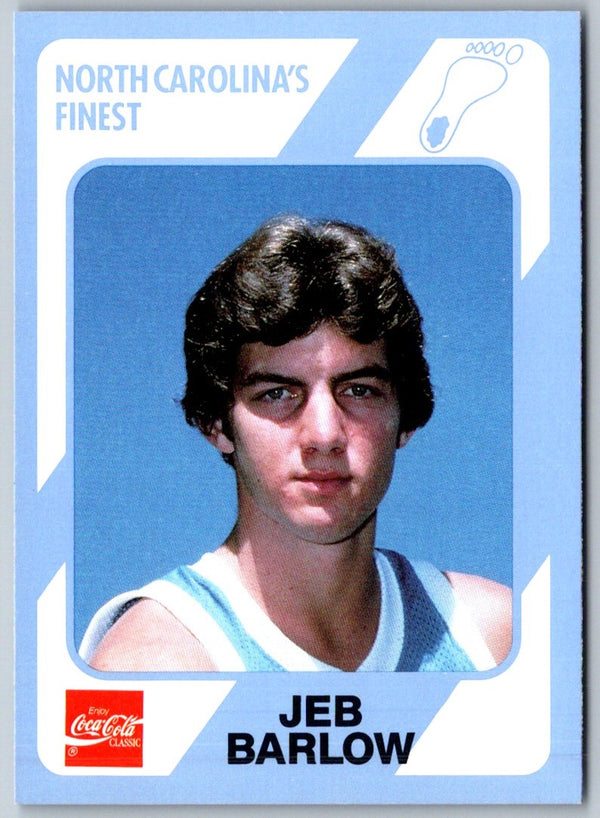 1989 Collegiate Collection North Carolina's Finest Jeb Barlow #192